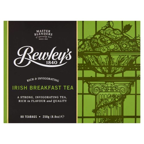 Bewley's Tea of Ireland Bewley's Irish Breakfast Tea 80s Bewley's Tea of Ireland Bewley's Irish Breakfast Tea 80s