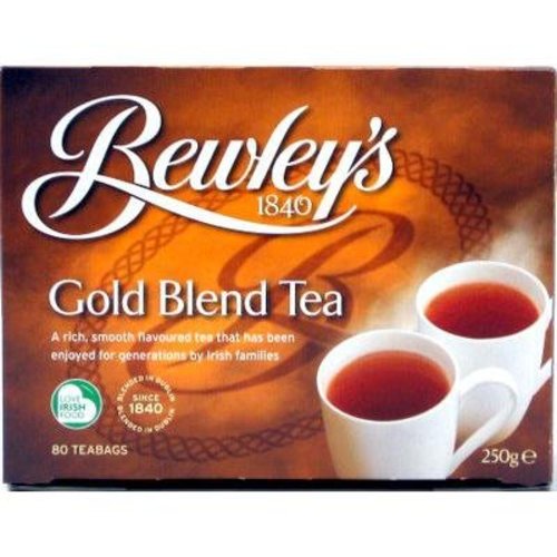 Bewley's Tea of Ireland Bewley's Gold Blend Tea 80s Bewley's Tea of Ireland Bewley's Gold Blend Tea 80s