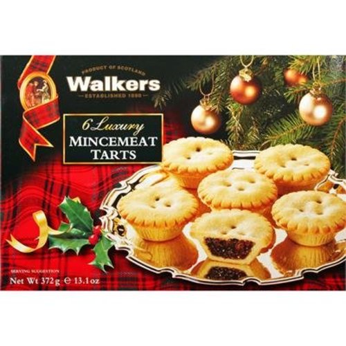 Walker's Shortbread Co. Walkers 6 Luxury Mincemeat Tarts Walker's Shortbread Co. Walkers 6 Luxury Mincemeat Tarts