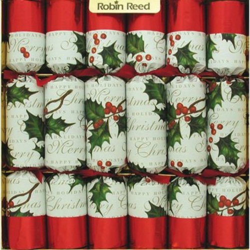 Robin Reed Robin Reed Bows and Berries Christmas Crackers 12 Count Robin Reed Robin Reed Bows and Berries Christmas Crackers 12 Count