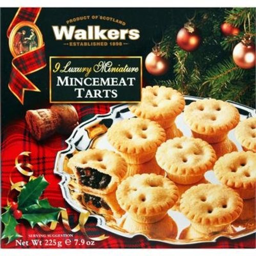 Walker's Shortbread Co. Walkers 9 Miniature Mincemeat Tarts Walker's Shortbread Co. Walkers 9 Miniature Mincemeat Tarts