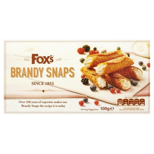 Fox’s Foxs Brandy Snaps Fox’s Foxs Brandy Snaps
