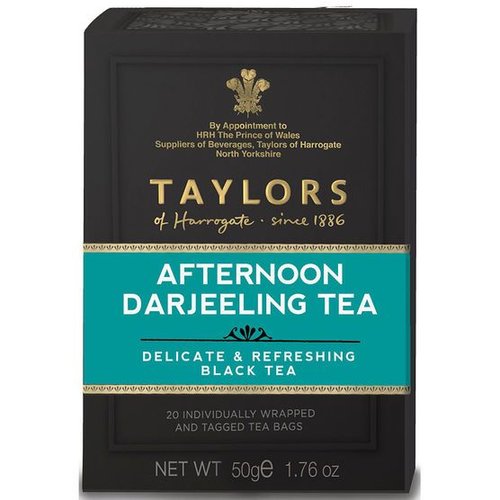 Taylor's of Harrogate Taylors of Harrogate Afternoon Darjeeling 20's Taylor's of Harrogate Taylors of Harrogate Afternoon Darjeeling 20's