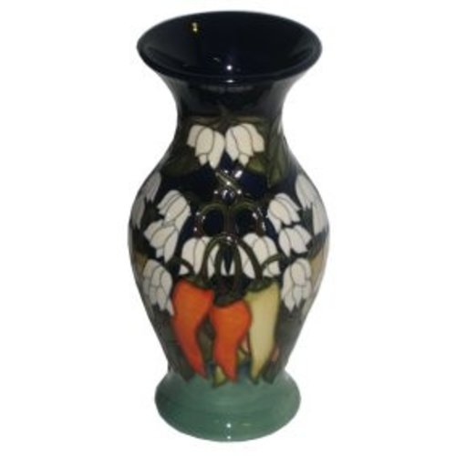 Moorcroft Pottery Moorcroft Mediterranean Chilli Vase Moorcroft Pottery Moorcroft Mediterranean Chilli Vase