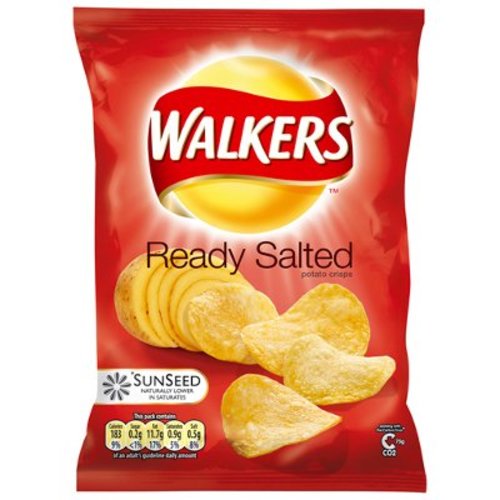 Walker's Walkers Ready Salted Crisps Walker's Walkers Ready Salted Crisps