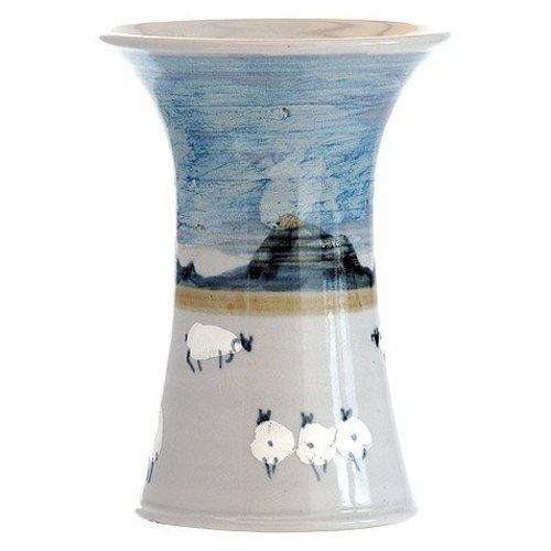Highland Stoneware Highland Stoneware Sheep Small Cylinder Vase Highland Stoneware Highland Stoneware Sheep Small Cylinder Vase