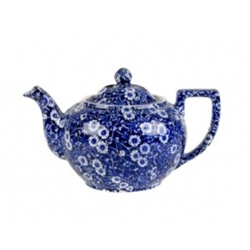 Burleigh Pottery Calico Blue Small Teapot Burleigh Pottery Calico Blue Small Teapot