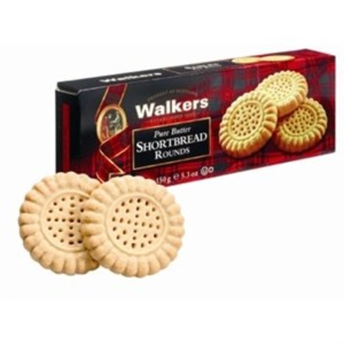 Walker's Shortbread Co. Walkers Pure Butter Shortbread Rounds Walker's Shortbread Co. Walkers Pure Butter Shortbread Rounds