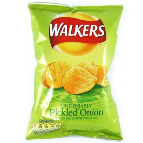 Walker's Walkers Pickled Onion Crisps Walker's Walkers Pickled Onion Crisps