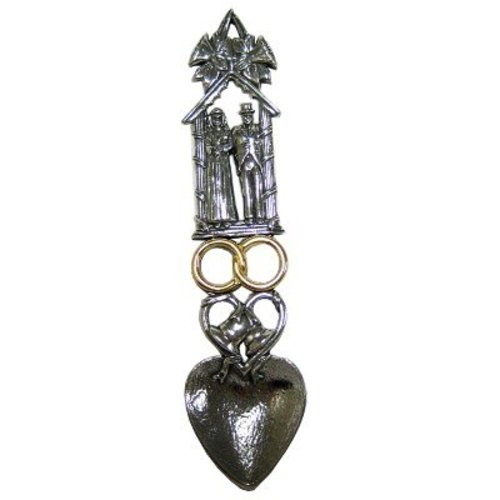 A E Williams Pewter Lovespoon - Small A E Williams Pewter Lovespoon - Small