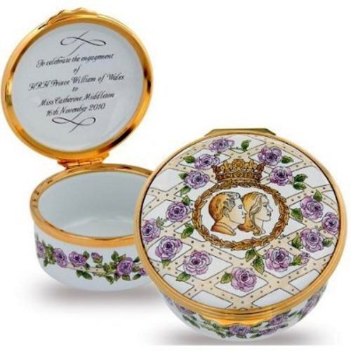 Halcyon Days Halcyon Days Royal Engagement Enamel Box Halcyon Days Halcyon Days Royal Engagement Enamel Box