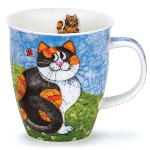 Dunoon Nevis Happy Cats Tortoise Mug Dunoon Nevis Happy Cats Tortoise Mug
