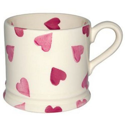 Emma Bridgewater Bridgewater Pink Hearts Baby Mug Emma Bridgewater Bridgewater Pink Hearts Baby Mug