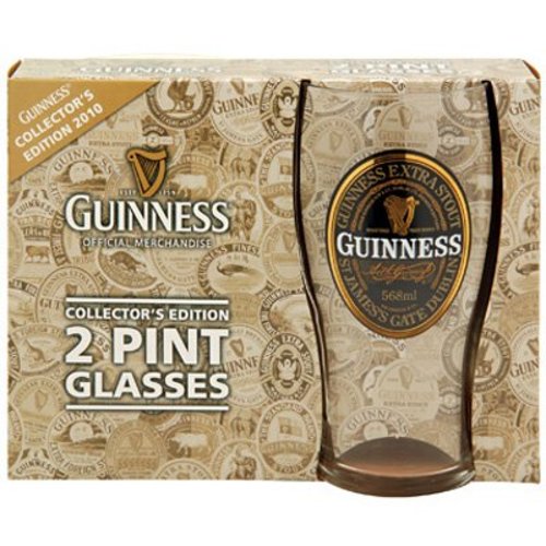 Guinness Guinness Collector's Edition Pint Glass - 2 Pack Guinness Guinness Collector's Edition Pint Glass - 2 Pack