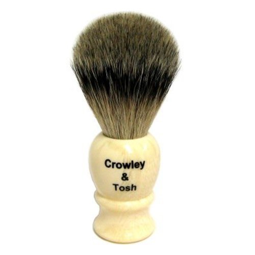 Crowley & Tosh Crowley & Tosh Best Badger Shaving Brush - Imitation Ivory Crowley & Tosh Crowley & Tosh Best Badger Shaving Brush - Imitation Ivory
