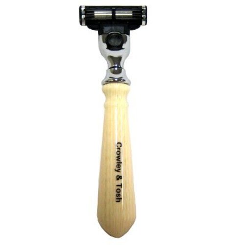 Crowley & Tosh Crowley & Tosh Imitation Ivory Mach 3 Razor Crowley & Tosh Crowley & Tosh Imitation Ivory Mach 3 Razor