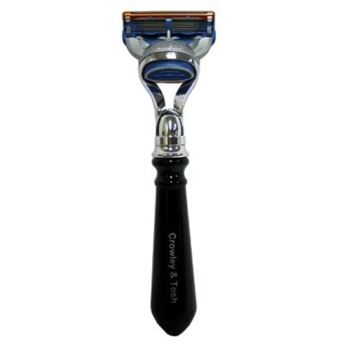 Crowley & Tosh Crowley & Tosh Faux Ebony Fusion Shaving Razor Crowley & Tosh Crowley & Tosh Faux Ebony Fusion Shaving Razor