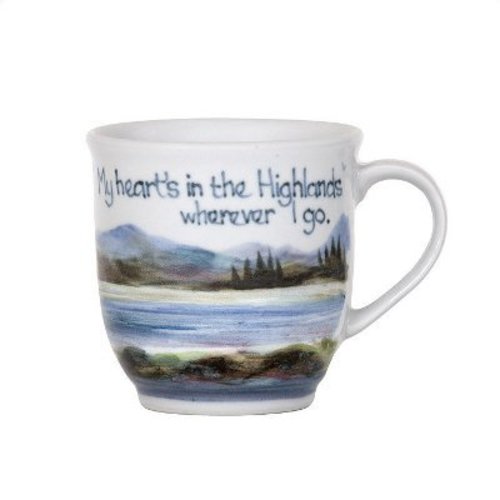Highland Stoneware Highland Stoneware Heart in Highlands 425 Mug Highland Stoneware Highland Stoneware Heart in Highlands 425 Mug