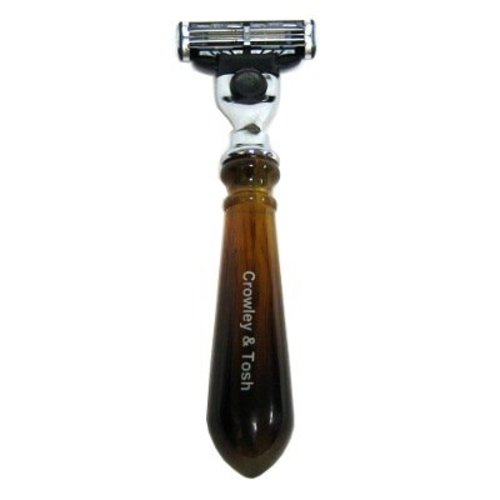 Crowley & Tosh Crowley & Tosh Horn Handle Mach 3 Razor Crowley & Tosh Crowley & Tosh Horn Handle Mach 3 Razor