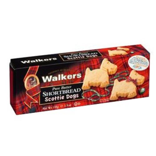 Walker's Shortbread Co. Walkers Shortbread Scottie Dogs Walker's Shortbread Co. Walkers Shortbread Scottie Dogs