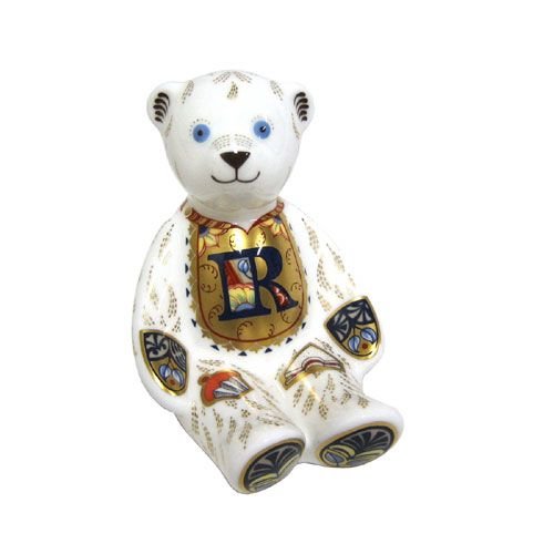 Royal Crown Derby Royal Crown Derby ABC Teddy (R) - Retired Royal Crown Derby Royal Crown Derby ABC Teddy (R) - Retired