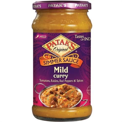 Patak's Patak's Mild Curry Simmer sauce Patak's Patak's Mild Curry Simmer sauce