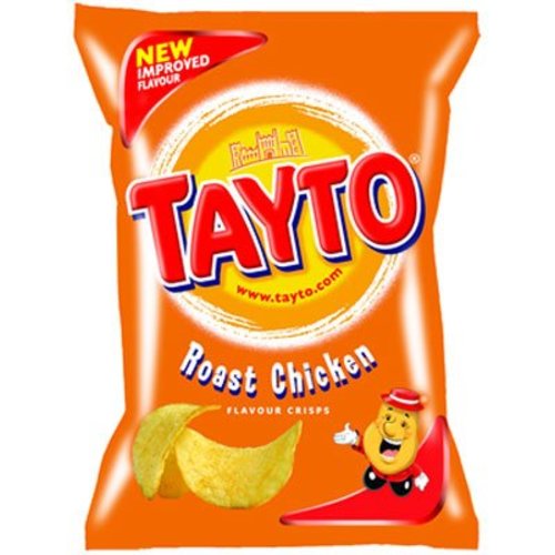 Tayto N.I. Taytos N.I. Roast Chicken Crisps Tayto N.I. Taytos N.I. Roast Chicken Crisps