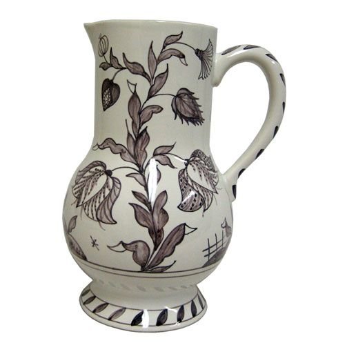 Isis Ceramics Isis Brown Tulip Large Jug Isis Ceramics Isis Brown Tulip Large Jug