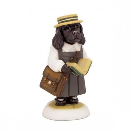 Robert Harrop Harrop's Black Cocker Spaniel Puppy, School Girl Robert Harrop Harrop's Black Cocker Spaniel Puppy, School Girl