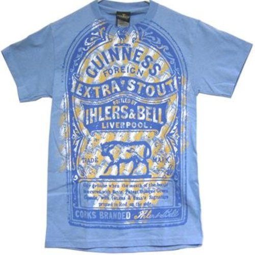 Guinness Blue, Cream, White T-Shirt Size S Guinness Blue, Cream, White T-Shirt Size S