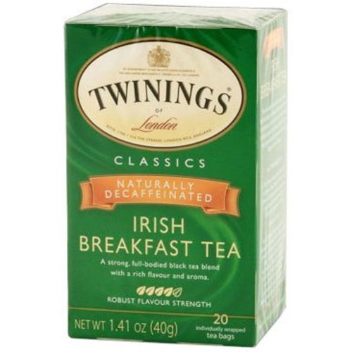 Twinings Twinings 20 CT Irish Breakfast Decaffeinated Twinings Twinings 20 CT Irish Breakfast Decaffeinated