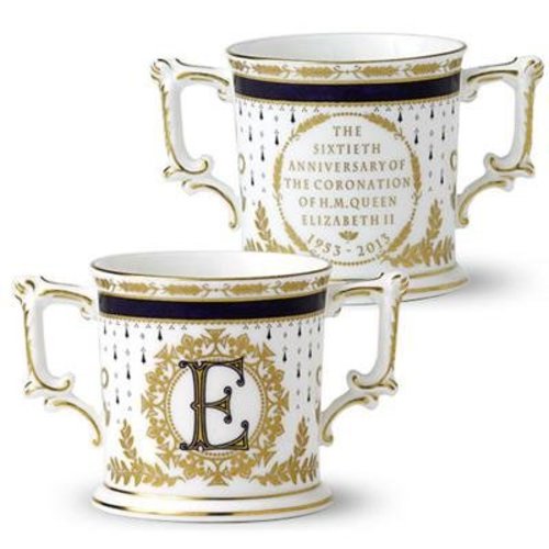 Royal Crown Derby Coronation Loving Cup - Limited Edition Royal Crown Derby Coronation Loving Cup - Limited Edition