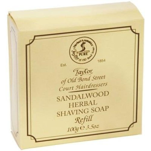Taylor of Old Bond Street Taylor of Old Bond Sandalwood Herbal Shaving Soap Refill Taylor of Old Bond Street Taylor of Old Bond Sandalwood Herbal Shaving Soap Refill