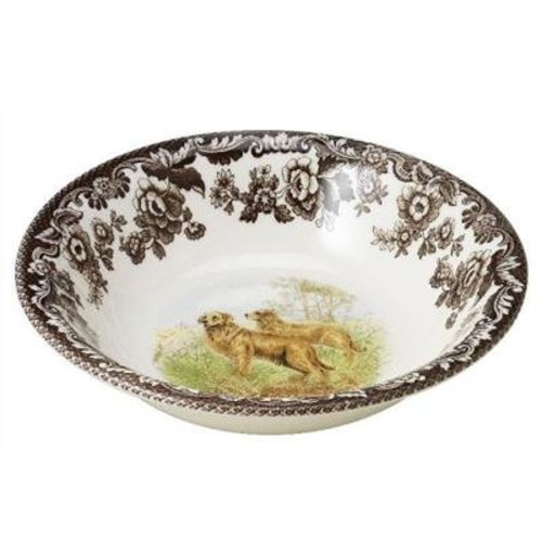 Spode Spode Woodland Ascot Cereal Bowl Golden Retriever Spode Spode Woodland Ascot Cereal Bowl Golden Retriever