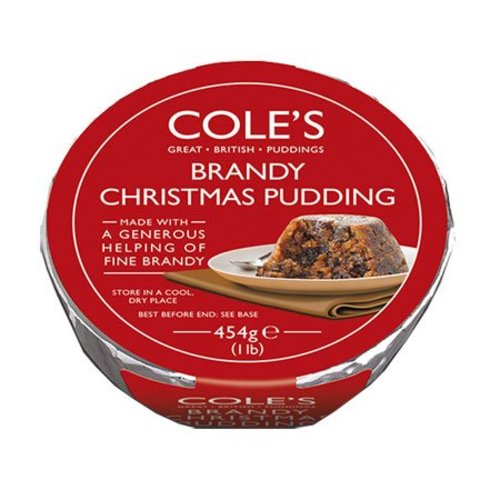 Cole's Foods Brandy Christmas Pudding - 454g Cole's Foods Brandy Christmas Pudding - 454g