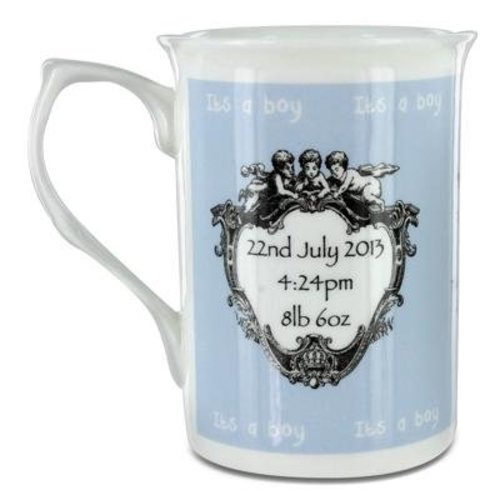 Royal Baby 2013 Mug - Bone China - Blue Royal Baby 2013 Mug - Bone China - Blue