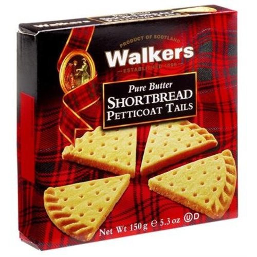 Walker's Shortbread Co. Walkers Pure Butter Shortbread Petticoat Tails Walker's Shortbread Co. Walkers Pure Butter Shortbread Petticoat Tails