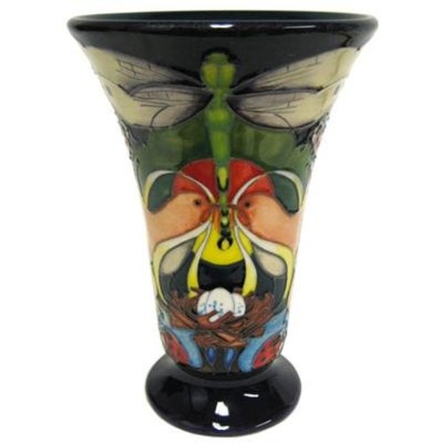 Moorcroft Pottery Moorcroft Homemakers Vase 87/6 - Limited Edition Moorcroft Pottery Moorcroft Homemakers Vase 87/6 - Limited Edition
