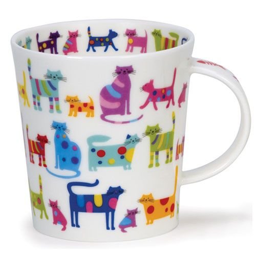 Dunoon Dunoon Lomond Colorful Cats Mug Dunoon Dunoon Lomond Colorful Cats Mug