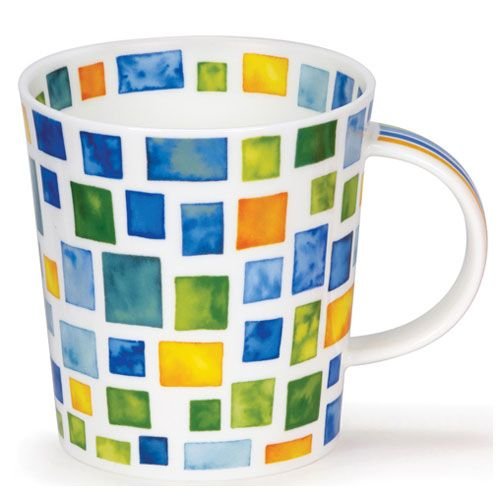 Dunoon Dunoon Lomond Piazza Mug - Blue/Green Dunoon Dunoon Lomond Piazza Mug - Blue/Green