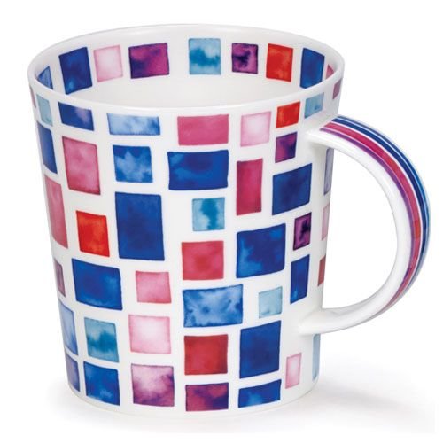 Dunoon Dunoon Lomond Purple/ Blue Piazza Mug Dunoon Dunoon Lomond Purple/ Blue Piazza Mug