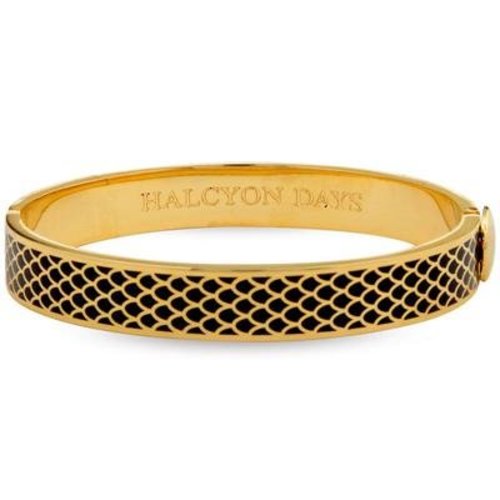 Halcyon Days Halcyon Days Salamander Bangle - Black and Gold Halcyon Days Halcyon Days Salamander Bangle - Black and Gold