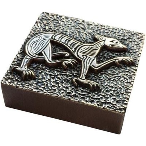 Wild Goose Wild Goose Book of Kells Paperweight - Stalking Cat Wild Goose Wild Goose Book of Kells Paperweight - Stalking Cat