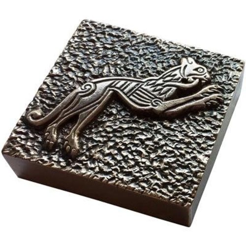 Wild Goose Wild Goose Book Kells Paperweight - Leaping Cat Wild Goose Wild Goose Book Kells Paperweight - Leaping Cat