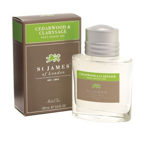 St. James of London St. James Cedarwood & Clarysage Post-Shave Gel St. James of London St. James Cedarwood & Clarysage Post-Shave Gel