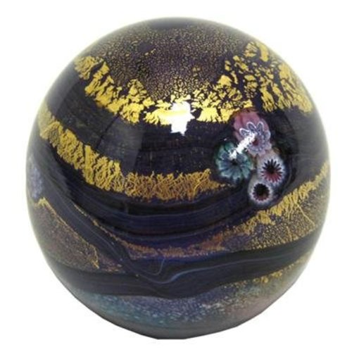 Jonathan Harris WA9P Jonathan Harris Water Garden Paperweight - Plum Jonathan Harris WA9P Jonathan Harris Water Garden Paperweight - Plum