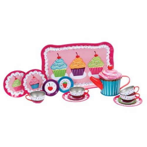 Schylling Schylling Cupcake Tin Tea Set Schylling Schylling Cupcake Tin Tea Set