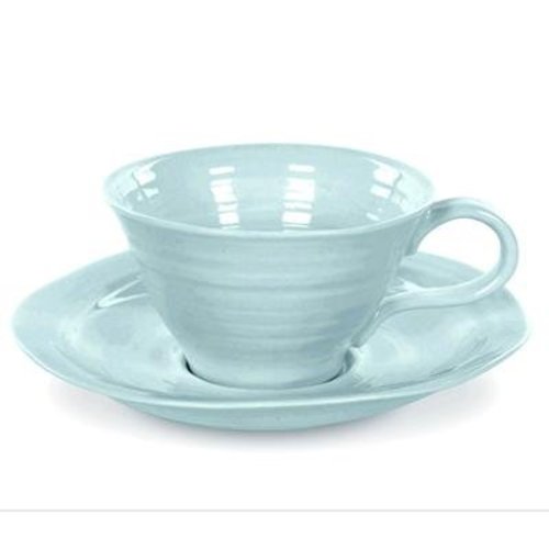 Portmeirion Sophie Conran Teacup & Saucer - Celadon Portmeirion Sophie Conran Teacup & Saucer - Celadon
