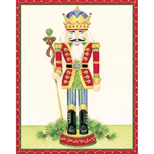 Caspari Caspari Christmas Cards - Nutcracker Caspari Caspari Christmas Cards - Nutcracker