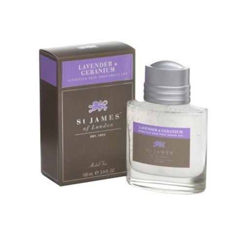 St. James of London St. James Lavender & Geranium Sensitive Skin Post-Shave Gel St. James of London St. James Lavender & Geranium Sensitive Skin Post-Shave Gel